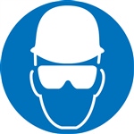 Wear Head And Eye Protection