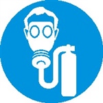 Wear Respirator (SCBA) ISO Label
