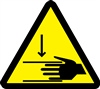 Crush Hazard Safety Symbol