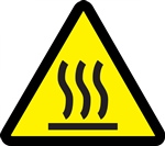 Heated/Hot Surface Hazard