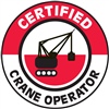 Certified Crane Operator - Hard Hat Decal