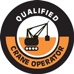 Qualified Crane Operator - Hard Hat Decal