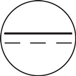 Direct Current ISO Safety Symbol