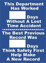 This Department Has Worked ___ Days
