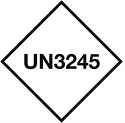 UN3245 - GMO DOT HazMat Label