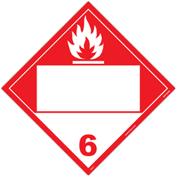 Explosives 1.1J  DOT HazMat Placard