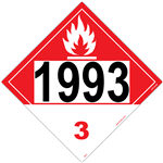 Explosives 1.1J  DOT HazMat Placard