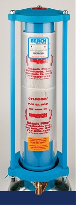 In-line Compressed Air Filter - silica gel desiccant elements