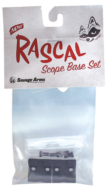 Savage Arms 70459 Rascal Two-Piece Scope Mount Base Black