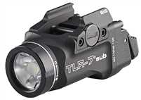 Streamlight 69401 TLR-7 Sub Gun Light Black Anodized 500 Lumens White LED Sig Sauer P365/P365 XL