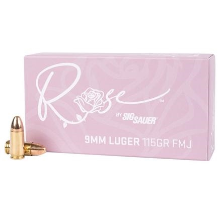 Sig Sauer Rose 9mm Luger Handgun Ammo