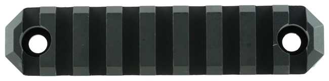GrovTec US Inc 3.8 Inch 9 Slot M-Lok Black Anodized