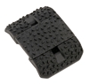 Magpul MAG1365-BLK Rail Covers Type 2 Half Slot for M-LOK, Black Aggressive Textured Polymer