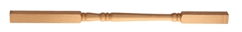 Ash Georgian Turned 41mm Spindle 1100 x 41 x 41mm