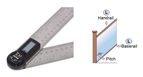 Digital Angle Protractor 30cm