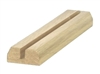 Oak TB Baserail 13mm Groove For Iron Square End Spindles Inc Infill