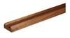Dark Hardwood Baserail 2.4mtr 32mm groove with infill