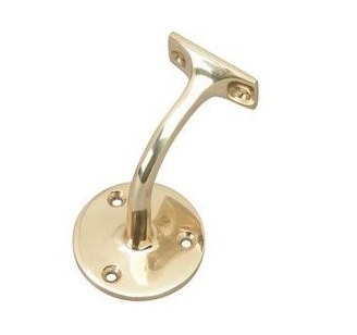 Brass Handrail Wall Bracket