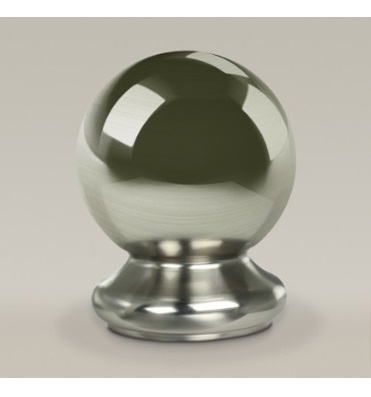 Brushed Ball Newel Cap 90mm