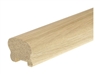 Oak Cottage Loaf Handrail 1.2mtr 41mm groove with infill