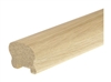 Oak Cottage Loaf Handrail 1.8mtr 32mm groove with infill