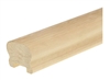 Hemlock Cottage Loaf Handrail 3.6mtr 32mm groove with infill