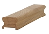 Oak HDR Handrail 1.2mtr 55mm groove with infill