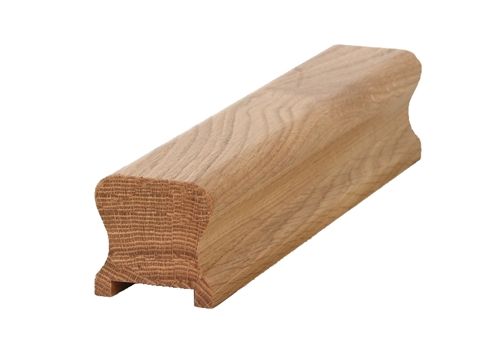 Oak HDR Handrail 2.4mtr 41mm groove with infill