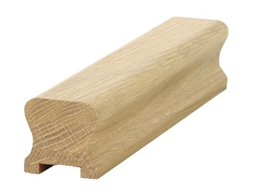 Oak HDR Handrail 3.0mr 35mm groove with infill