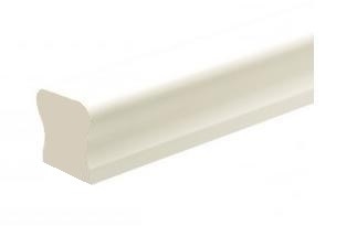 White Primed Handrail 2.4mtr Ungrooved
