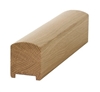 Oak Contemporary Handrail 4.2mtr - 41mm groove with infill Pat-800