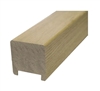 Oak Square Handrail 4.2mtr - 41mm groove with infill