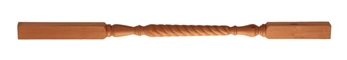 Hemlock Barley Twist 41mm Spindle 1100 x 41 x 41mm