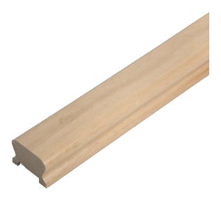 Hemlock LHR Handrail 4.2mtr 41mm groove with infill