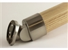 Mopstick Brushed Nickel Handrail Connector