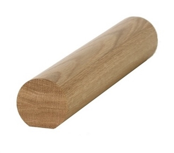 Oak 44mm Mopstick Handrail 1.8mtr