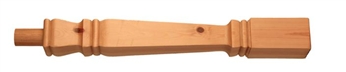 Pine Provincial Newel Post 160mm Head