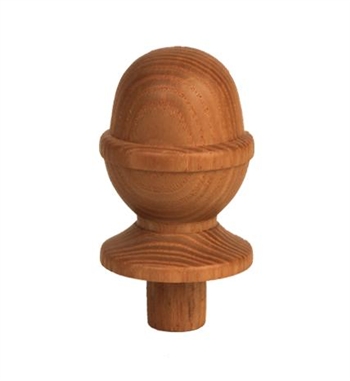 Ash Acorn Newel Cap 90mm