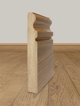 Solid Oak Skirting Board Profile 11