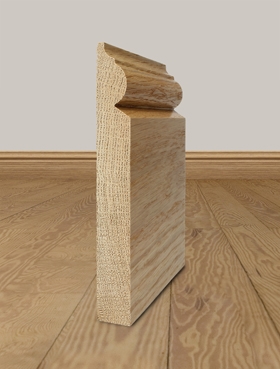 Solid Oak Skirting Board Profile 4