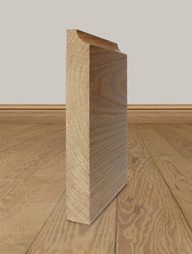 Solid Oak Skirting Board Profile 5