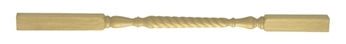 Oak Barley Twist 41mm Spindle 900 x 41 x 41mm