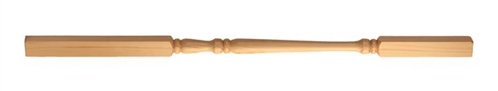 Pine Georgian Turned 32mm Spindle 1100 x 32 x 32mm