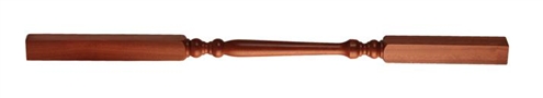 Dark Hardwood Colonial Turned 41mm Spindle 1100 x 41 x 41mm