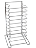 American Metalcraft Pizza Pan Rack, 11 Shelves - 19033