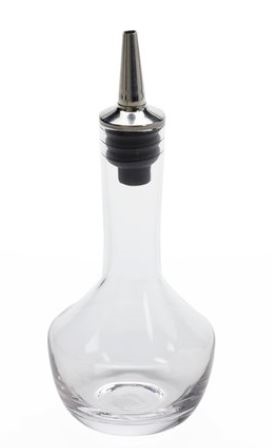 American Metalcraft Bitters Bottle, 4oz Clear - BB2