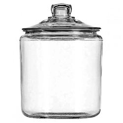 Glass, Jar Round With Cover 2 Gal, 69372AHG17 by Anchor Hocking.