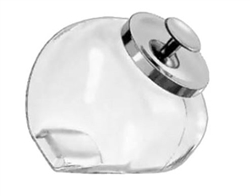 Anchor Hocking Candy Jar 1/2G Glass, Chrm Lid - 69857AHG17