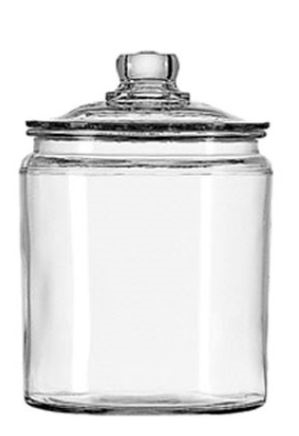 Anchor Hocking Jar, 1/2 Gallon w/Cover - 85545AHG17