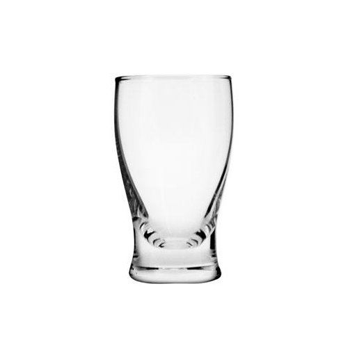 Glass, Beer Taster 4 1/2 oz., "Barbary" Pattern, 93013A by Anchor Hocking.